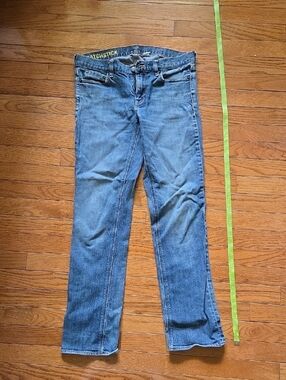 J. Crew Mid-Blue Straight-Leg Jeans